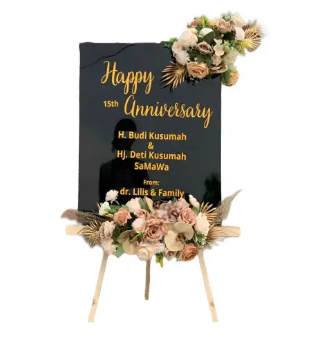 Papan Bunga Akrilik Sulangai